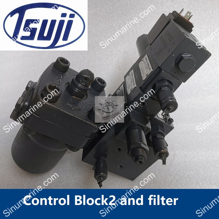 Control Block2 and filter for Tsuji Crane ship spares