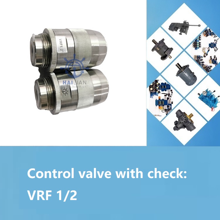 Control valve with check VRF 1/2