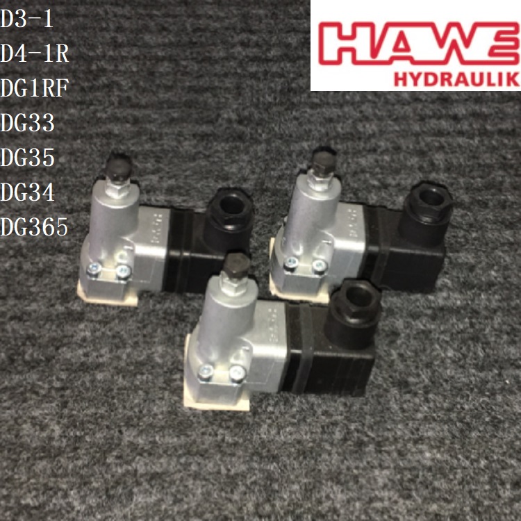 HAWE VALVES D3-1 D4-1R DG1RF DG33