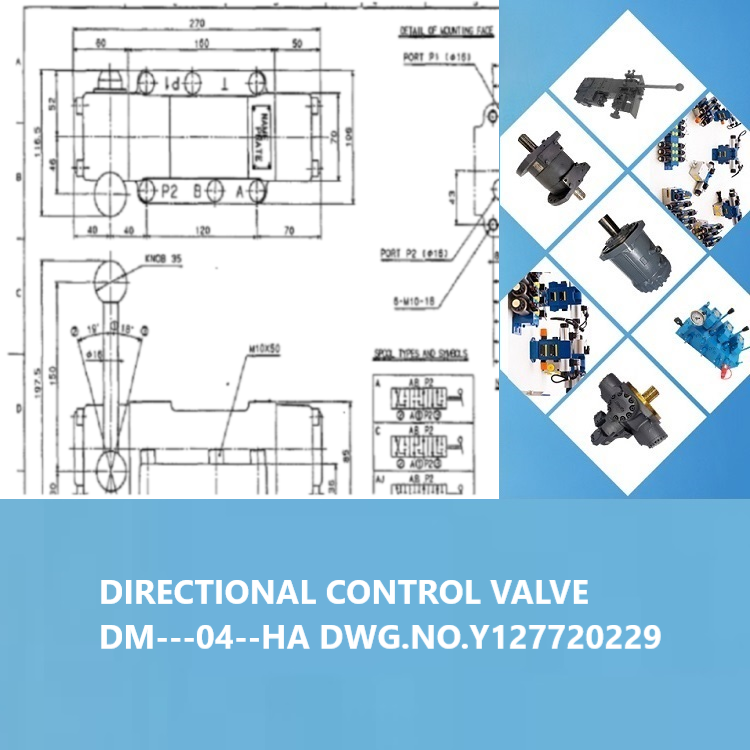 DIRECTIONAL CONTROL VALVE DM---04--HA DWG.NO.Y127720229