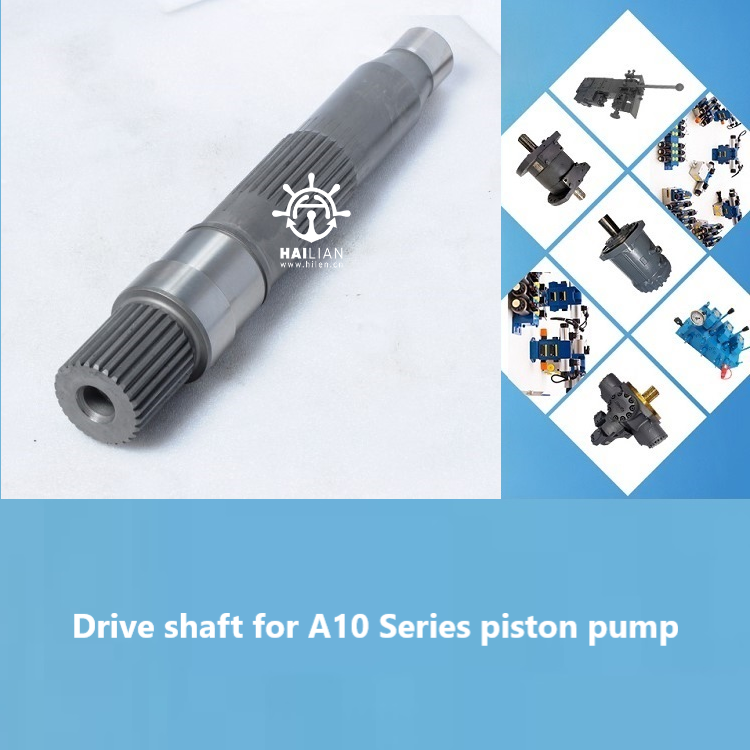 Drive shaft for hydraulic pump deck crane pump shaft