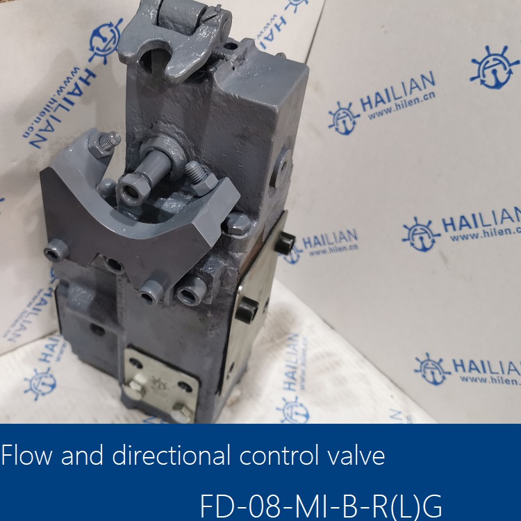 Flow and directional control valve FD-08-MI-B-R(L)G