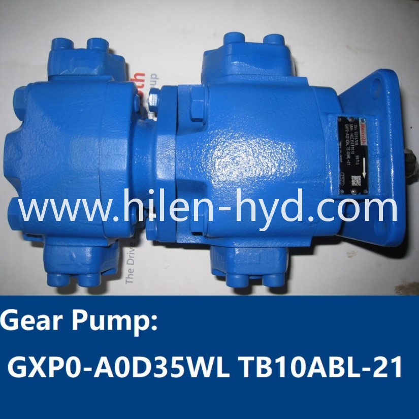 Gear Pump:GXP0-A0D35WL TB10ABL-21