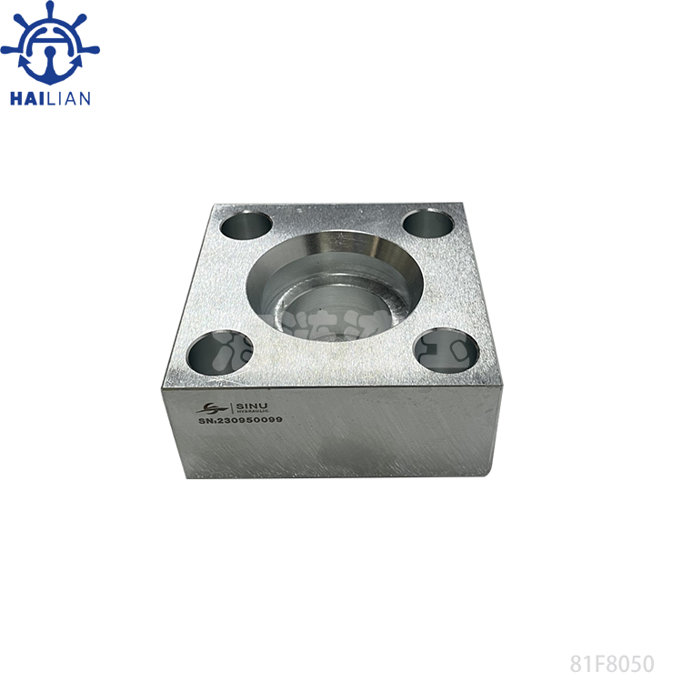 81F8050 FLANGE FOR WINDLASS & MOORING WINCH HDYRAULIC MOTOR