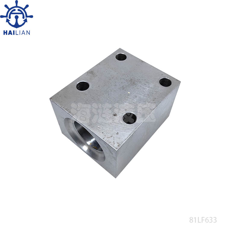 81LF633 FLANCE FOR HYDRAULIC DECK MACHINERY CONTROL VALVE