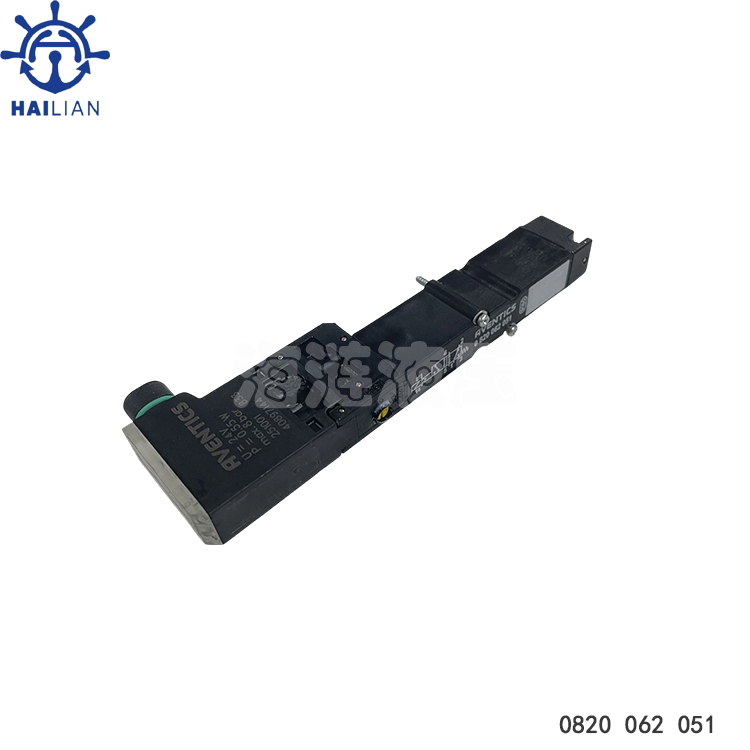 AVENTICS 5/2 Pneumatic solenoid valve with 1coil and spring return function Type:0820 062 051