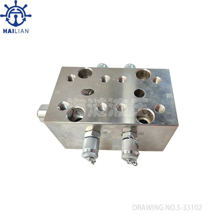 COUNTER BALANCE VALVE DRAWING NO.S-33102 FOR 25A CONTROL VALVE S-34817