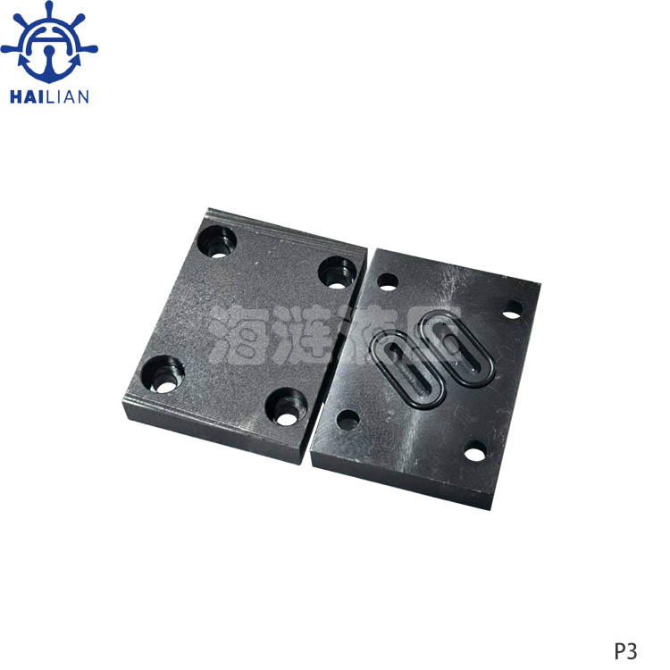 DAMCOS CROSS-OVER PLATE P3 CROSSOVER VALVE FOR HYD. VALVE REMOTE CONTROL SYSTEM SPARES NO.051-8671