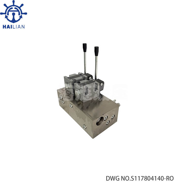 Cargo Hatch Cover Control Valve Stand DWG NO.S117804140-RO