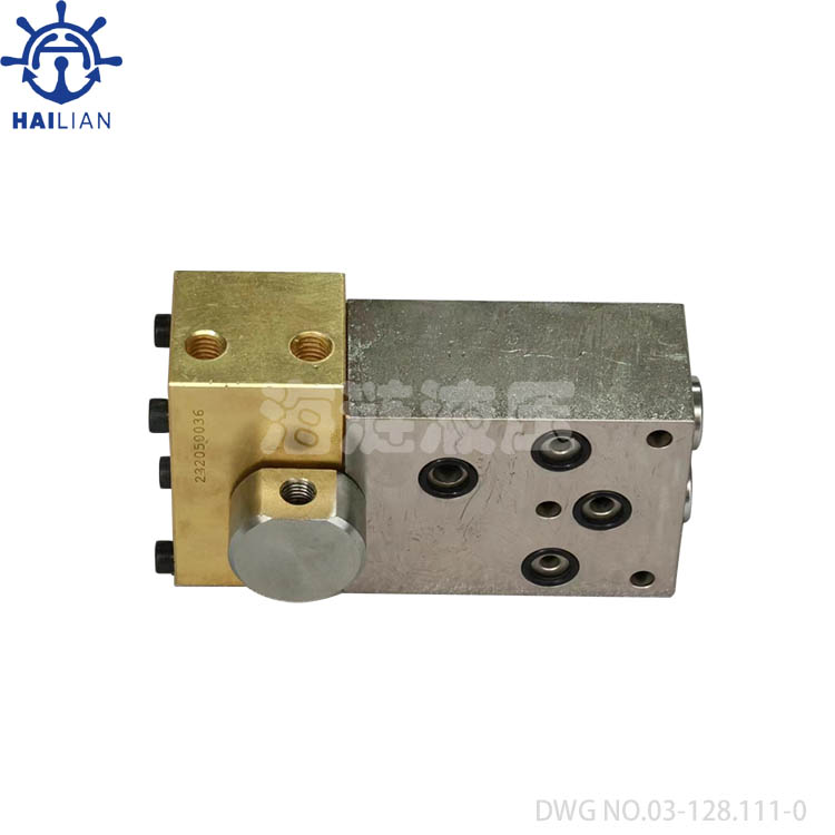 Control pressure valve DWG NO.03-128.111/0 for anchor and mooring winch,SN-KOCKS