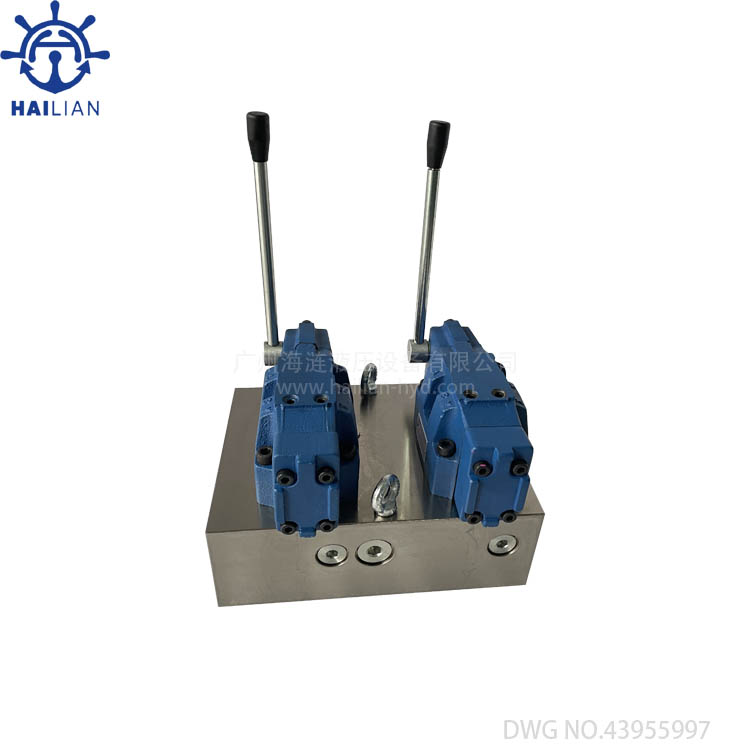 Control valve stand DWG NO.43955997 for steel hatch cover