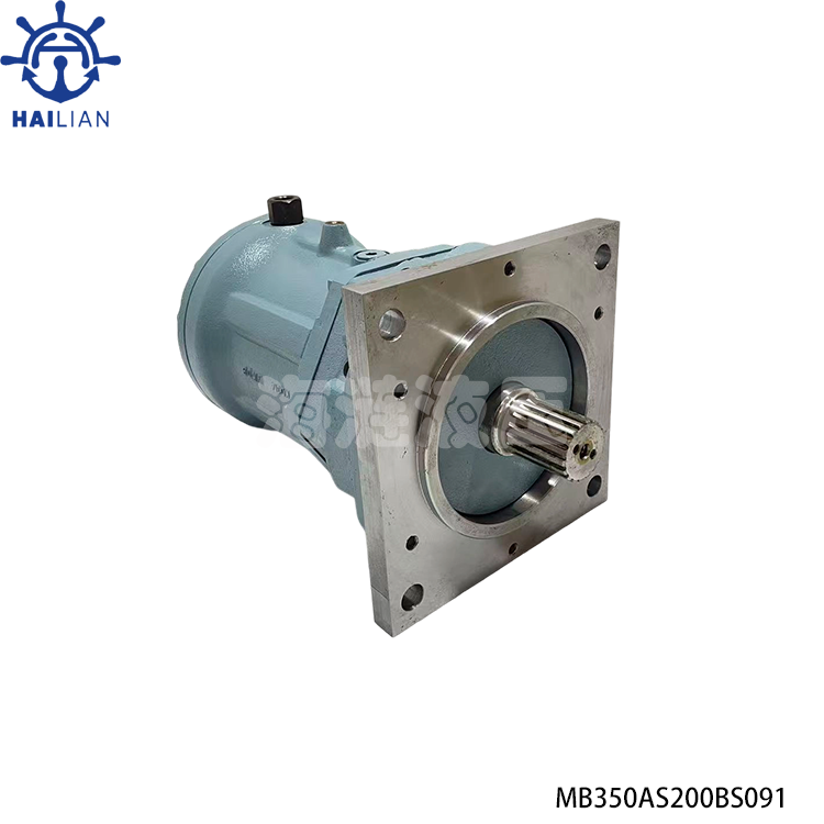 DECK CRANE HYDRAULIC MOTOR MB350AS200BS091 AXIAL PISTON MOTOR FOR SLEWING