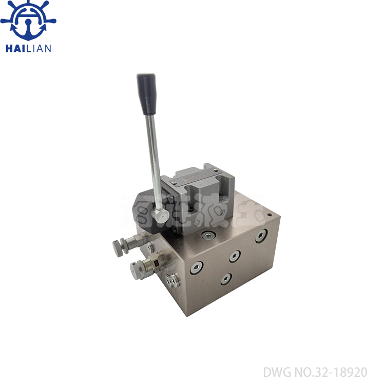 DWG NO.32-18920 CONTROL VALVE BLOCK FOR HATCH COVER