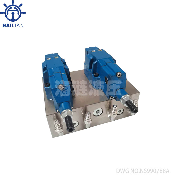 DWG NO.NS990788A CONTROL VALVE STAND FOR STEEL HATCH COVER