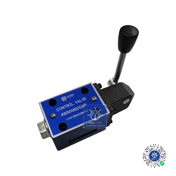 Deck machinery manual directional valve 4WMM6D5X/F