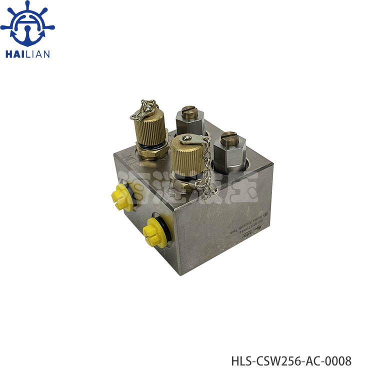 HAND PUMP CONNECTION BLOCK HLS-CSW256-AC-0008 EMERGENCY OPERATION CONTROL BLOCK
