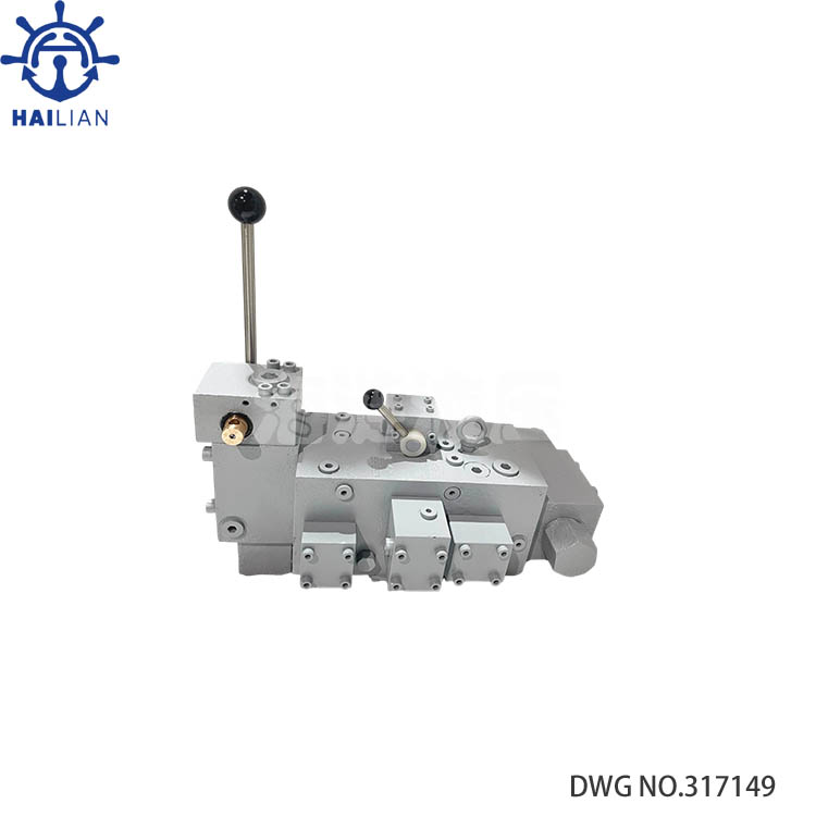 HATLAPA-WINDLASS & MOORING WINCH CONTROL VALVE UNIT PN.317149