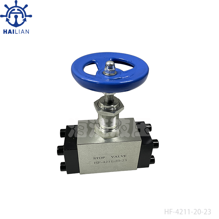 HF-4211-20-23 HIGH PRESSURE STOP VALVE FOR DECK CRANE