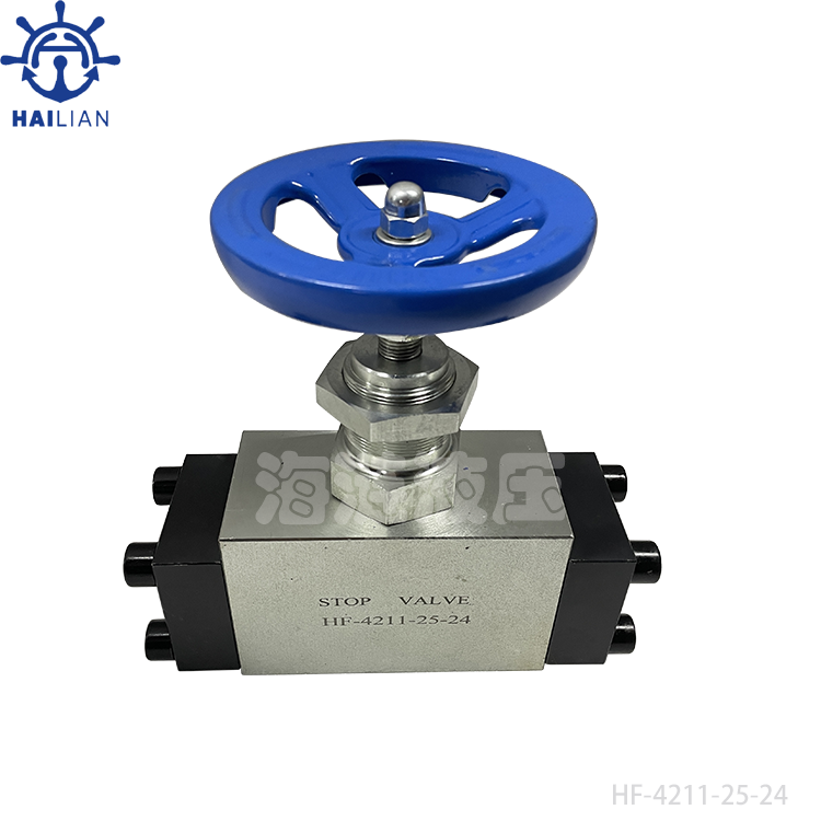 HF-4211-25-24 HIGH PRESSURE STOP VALVE FOR DECK CRANE