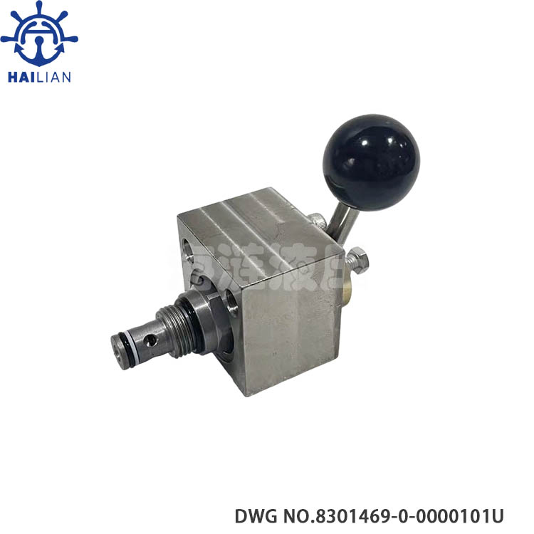 HYDRAULIC VALVE HA-FORCE CONTROL DWG NO.8301469-0-0000101U RAUMA WINCHES SPARE PARTS