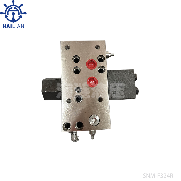 HYDRAULIC VALVE UNIT BASE BLOCK F324R FOR WINCHES