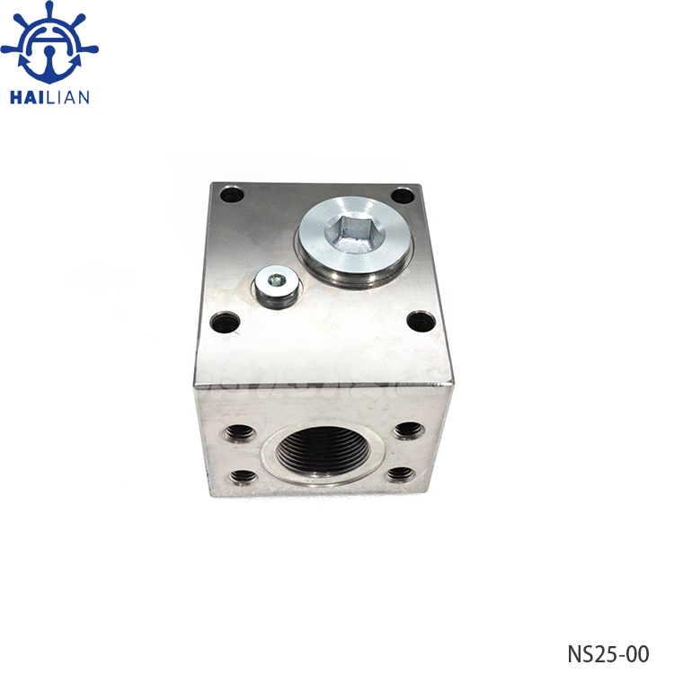 HYDRAULIC VALVE UNIT RETURE BLOCK NS25-00 FOR MOORING WINCH