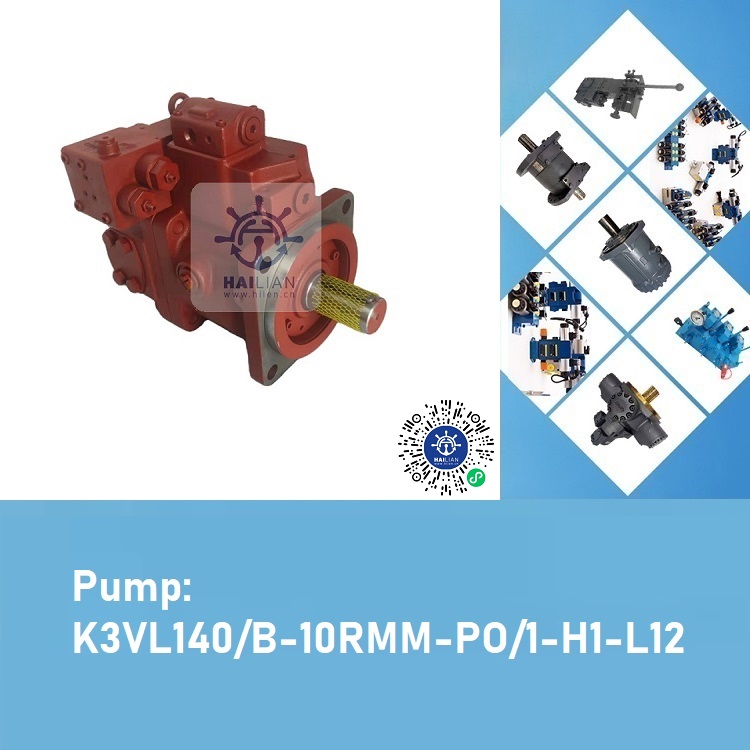 Nippon pusnes hatch cover piston pump K3VL140/B-10RMM-PO/1-H1-L12