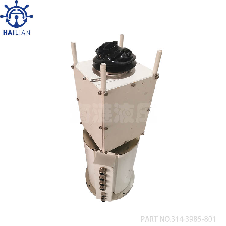 MACGREGOR DECK CRANE SLIPRING UNIT 314 3985-801 INSULATION TUBE 625-8750.005/C