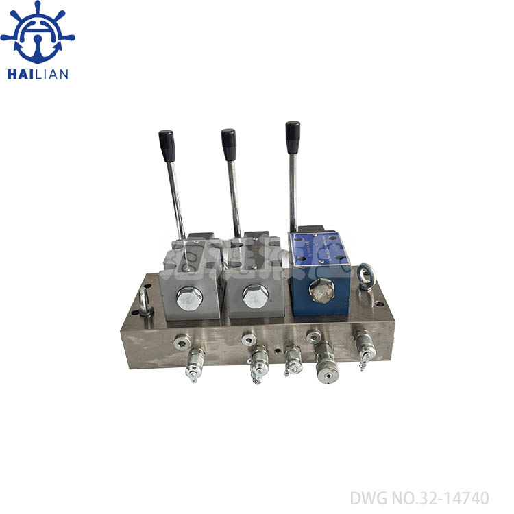 MACGREGOR DWG NO.32-14740 CONTROL VALVE UNIT FOR HATCHES NO.2-7