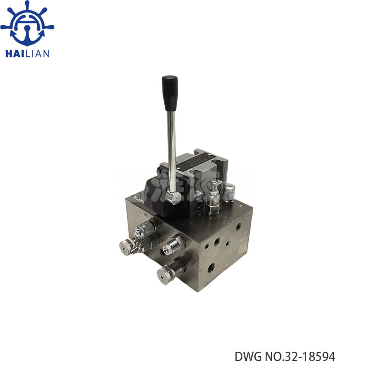 MACGREGOR HATCH COVER CONTROL VALVE GROUP DWG NO.32-18594