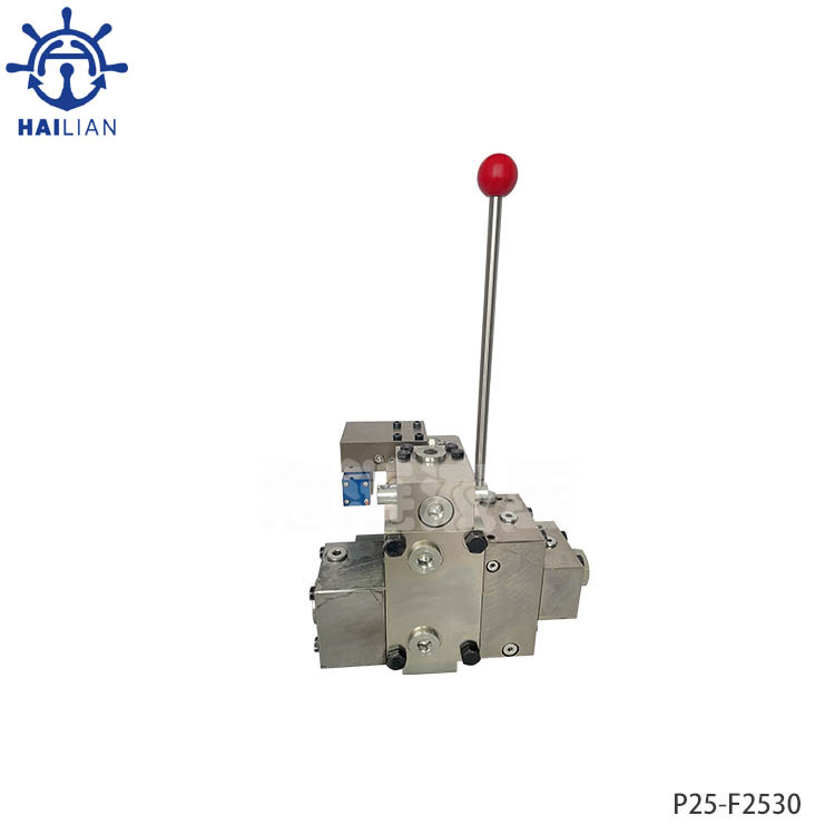 Mooring-winch hydraulic-motor control valve P25-F2530;6679613