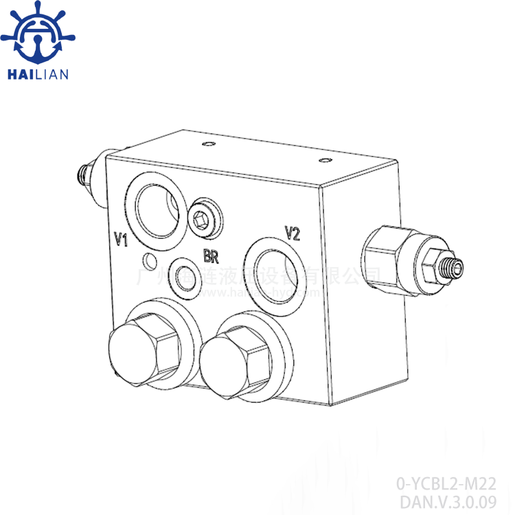 Orbit Motor counter balance valve 0-YCBL2-M22