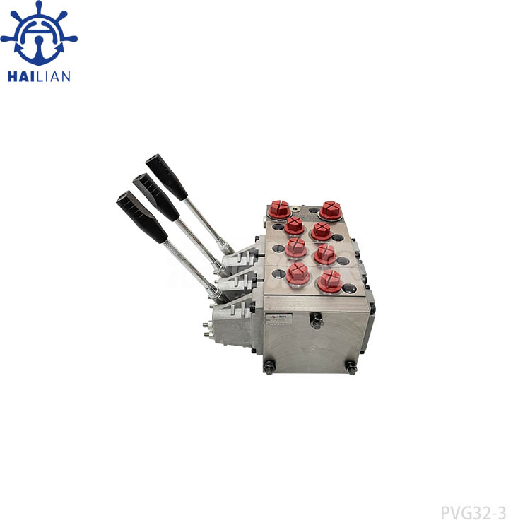 PROPORTIONAL CONTROL VALVE PVG32-3 MANUAL OPERATION VALVE FOR DECK CRANE