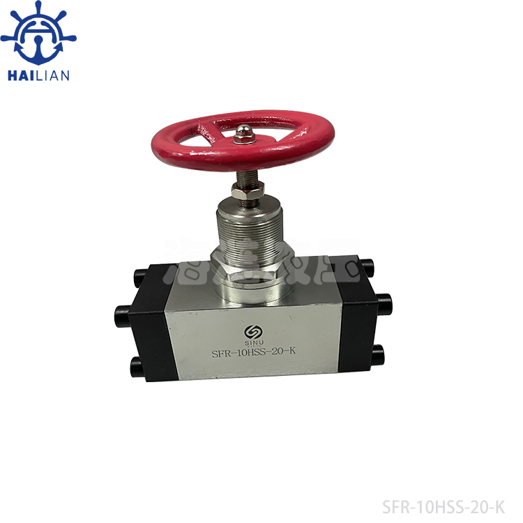 SFR-10HSS-20-K HIGH PRESSURE STOP VALVE FOR DECK CRANE