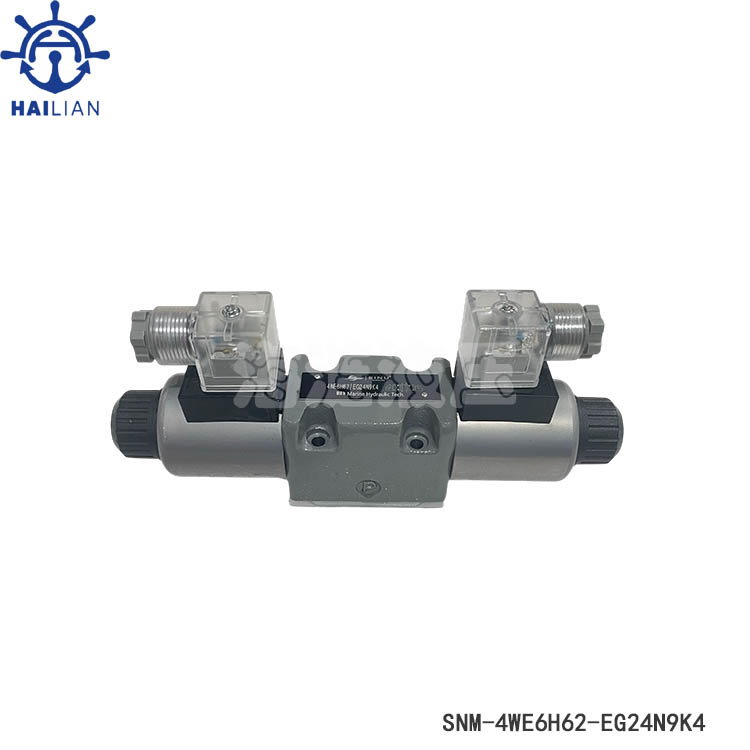 SNM-4WE6H62-EG24N9K4 HYDRAULIC SOLENOID VALVE FOR STEERING GEAR SPARE PARTS