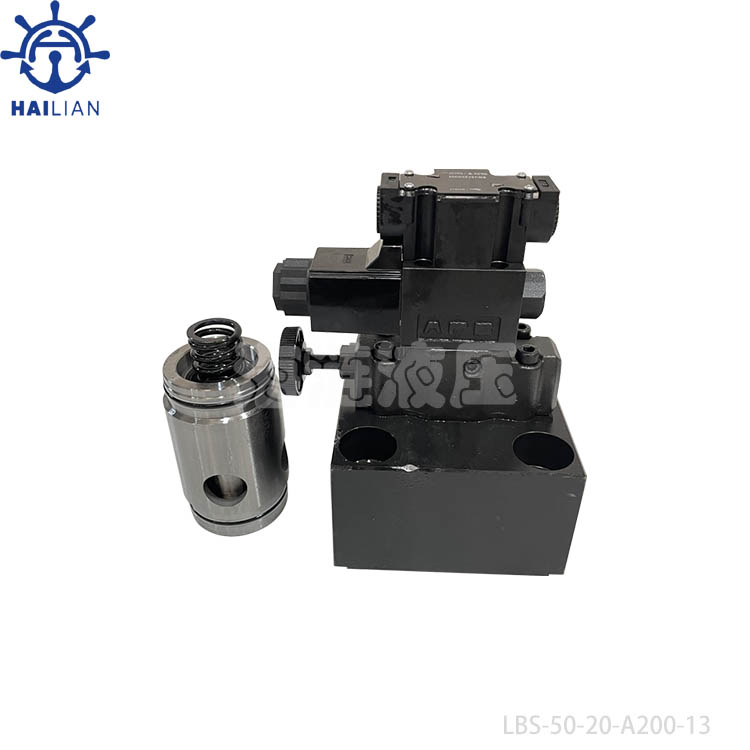 SOLENOID CONTROLLED RELIEF VALVE FOR DECK CRANE LBS-50-2-A200