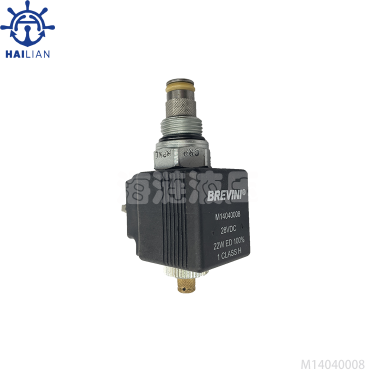 SOLENOID VALVE COIL M14040008 8VDC 22W 1 CLASS H BREVINI