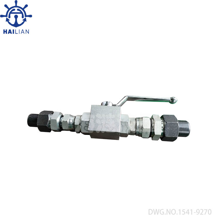 STTS Marine Hydraulic Ball Valve DWG.NO.1541-9270