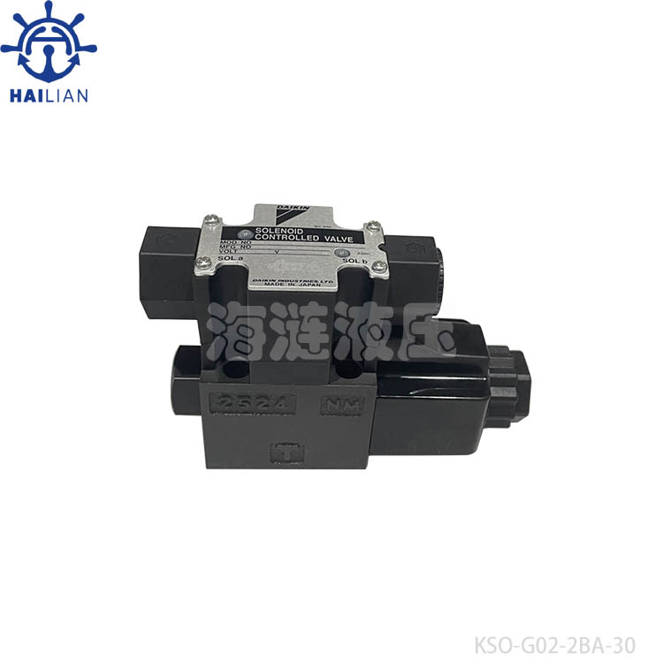 Solenoid controlled valve KSO-G02-2BP-30 for deck crane