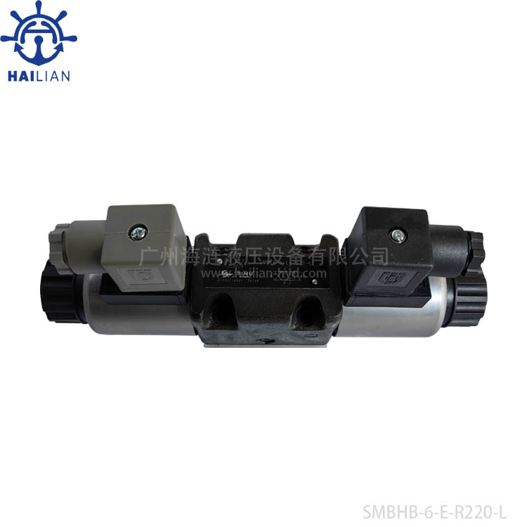 Solenoid directional valve SMBHB-6-E-R220-L for deck crane