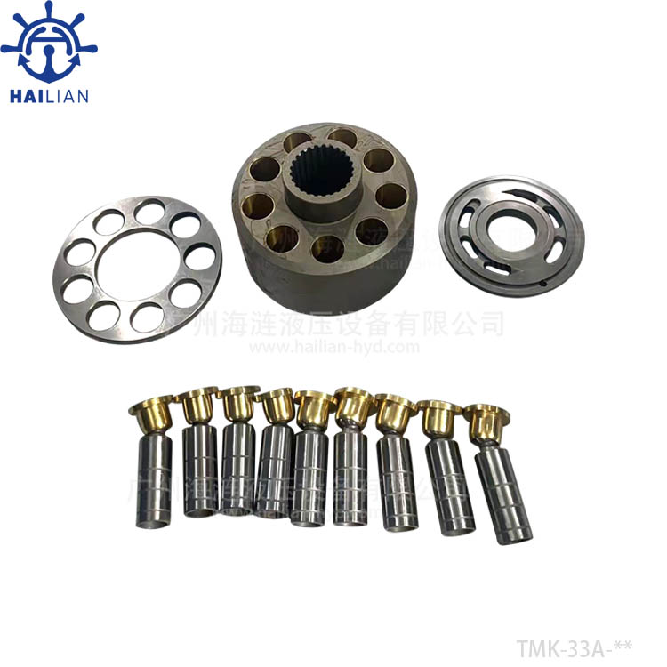 TMK-33A HYDRAULIC MOTOR SPARE PARTS CYLINDER BLOCK/PISTON/VALVE PLATE/RETAINER PLATE