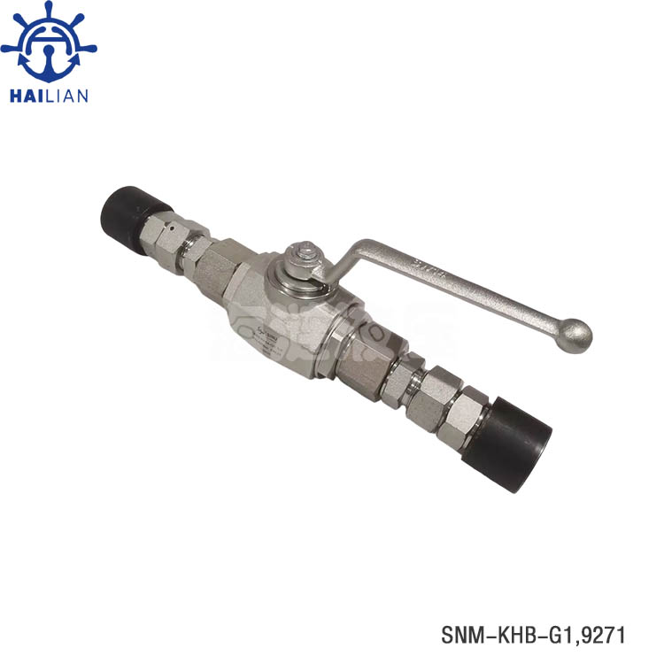 TTS-Marine Hatch Cover Ball Valve DWG NO.1172-9271
