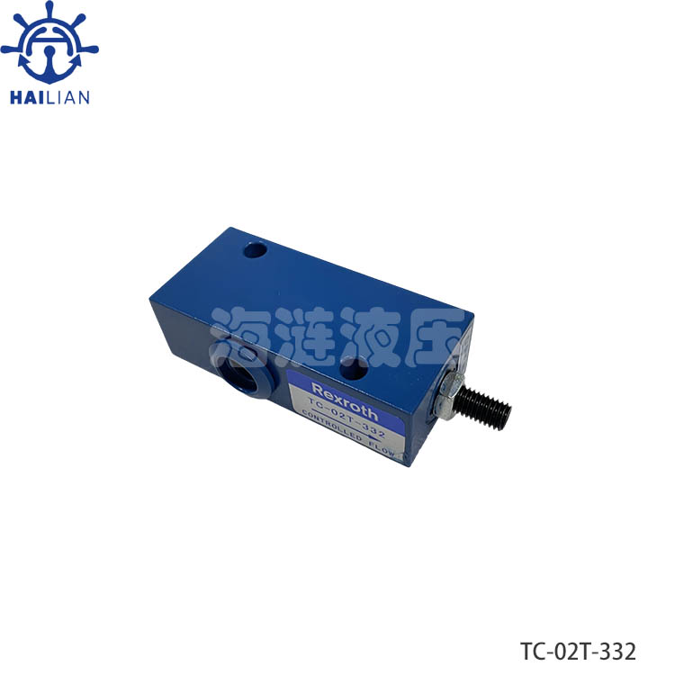 Throttle and check valve TC-02T-332 for hose handling crane spare parts