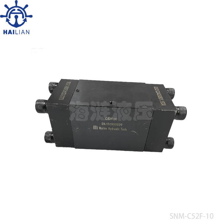 Hydruaic check valve SNM-C52F-10-** for windlass,Part No.81C52F40/81C52F50