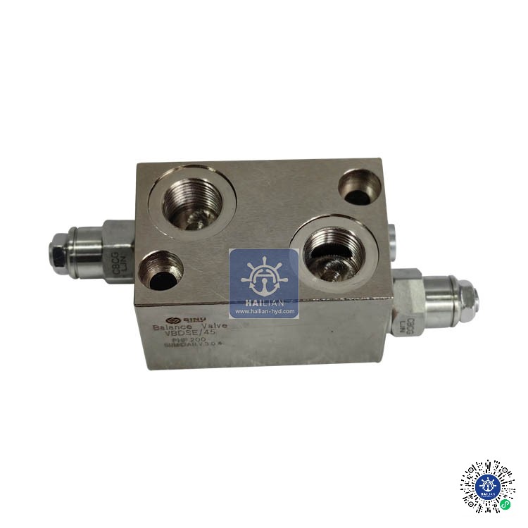 Hatch cover balance valve group VBDSE/45 ship hydraulic valve