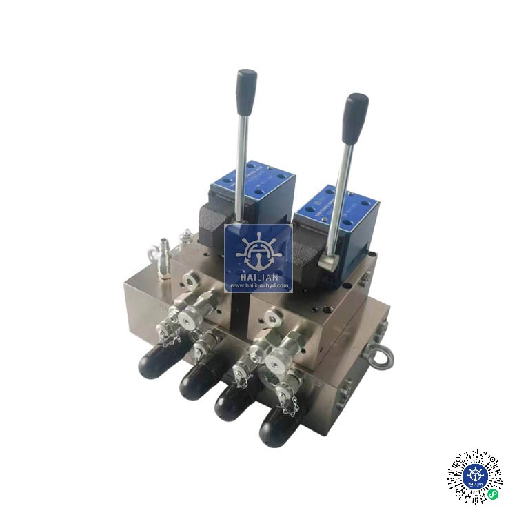 Marine Control valve block DRAWING NO.1-115089WD-7020