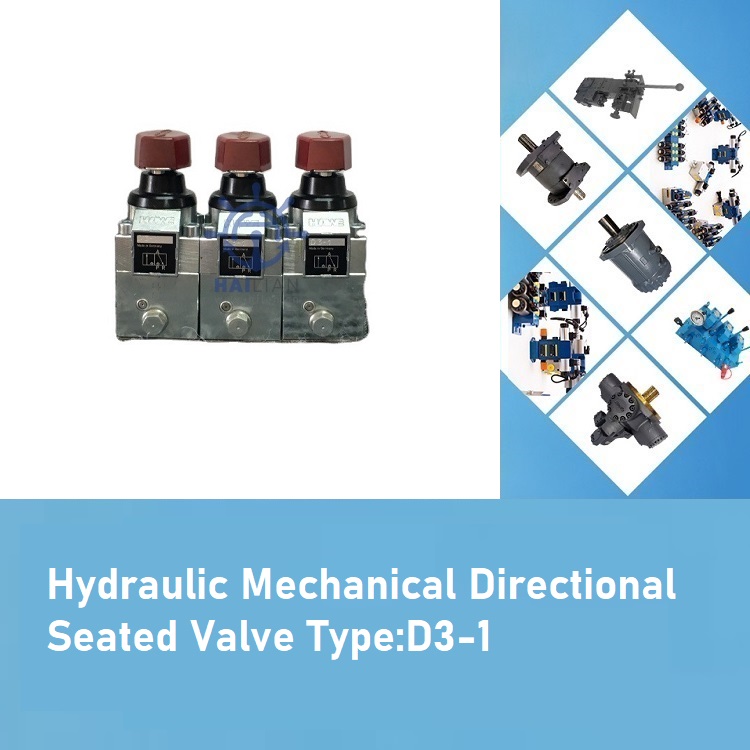 Hydraulic Mechanical Directional Seated Valve D3-1