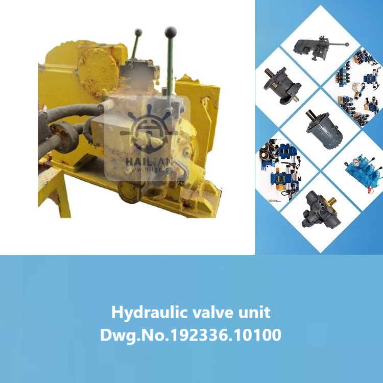 Hydraulic valve unit Dwg.No.192336.10100 Nippon pusnes mooring winch