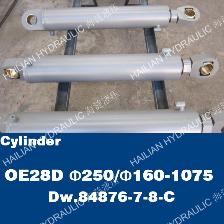 KYORITSU KIKAI Cylinder OE28D 250/160-1075,Dw.84876-7-8-C