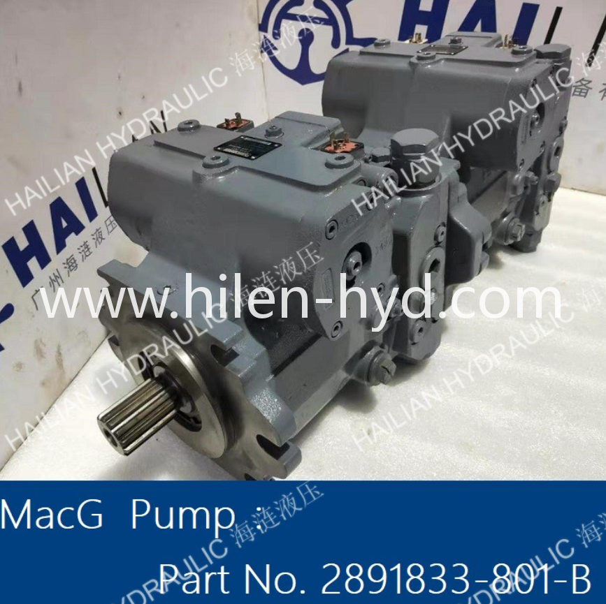 MacGREGOR Pump Part No. 2891833-801-B